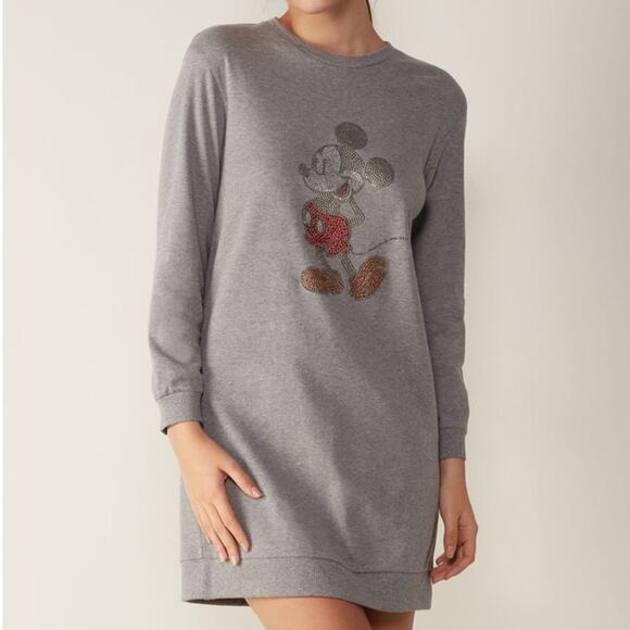intimissimi Sweaters - intimissimi Disney Night Shirt with Rhinestone Mickey Mouse Size S